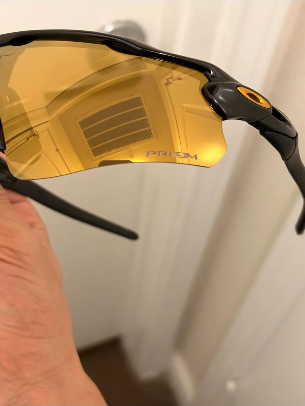 Oakley gold Lens Sports Performance Sunglasses